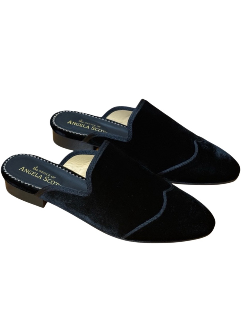 The Office of Angela Scott Adelaide Velvet Mule NWOT - Picture 1 of 11